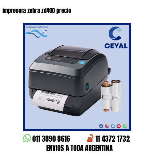 impresora zebra zd400 precio