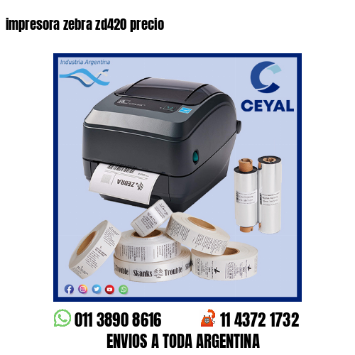 impresora zebra zd420 precio