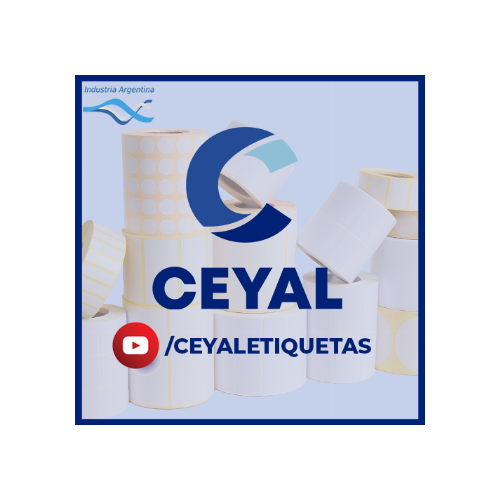 etiqueta térmica 40x23 mm caja x 40 mil