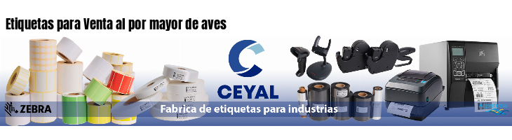 Etiquetas para Venta al por mayor de aves