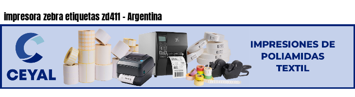 impresora zebra etiquetas zd411 - Argentina