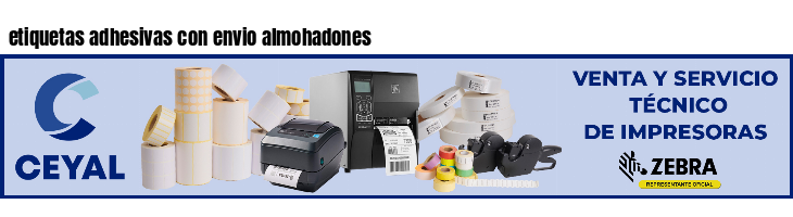 etiquetas adhesivas con envio almohadones