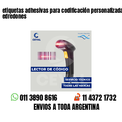 etiquetas adhesivas para codificación personalizada edredones