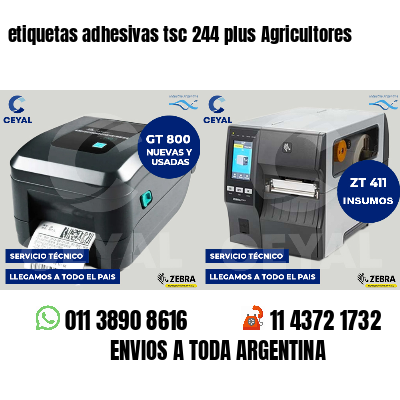 etiquetas adhesivas tsc 244 plus Agricultores