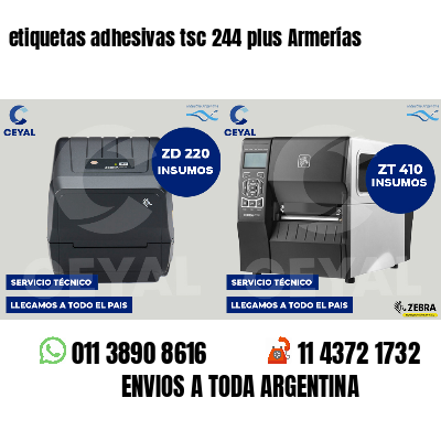 etiquetas adhesivas tsc 244 plus Armerías