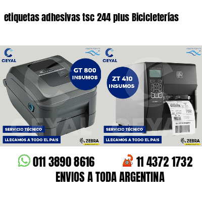 etiquetas adhesivas tsc 244 plus Bicicleterías