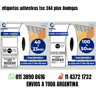 etiquetas adhesivas tsc 244 plus Bodegas