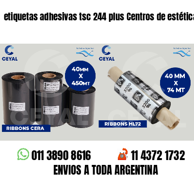 etiquetas adhesivas tsc 244 plus Centros de estética