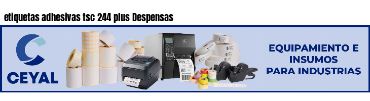 etiquetas adhesivas tsc 244 plus Despensas