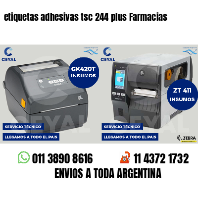 etiquetas adhesivas tsc 244 plus Farmacias