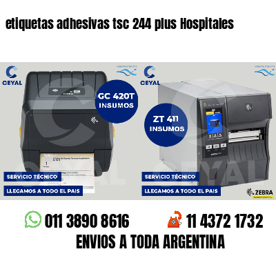 etiquetas adhesivas tsc 244 plus Hospitales