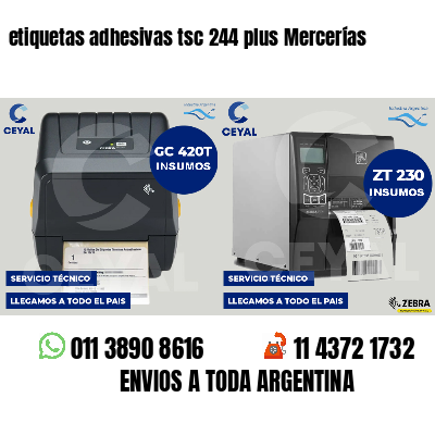 etiquetas adhesivas tsc 244 plus Mercerías