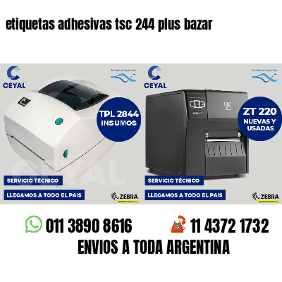 etiquetas adhesivas tsc 244 plus bazar
