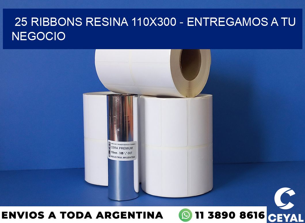 25 Ribbons resina 110×300 – entregamos a tu negocio