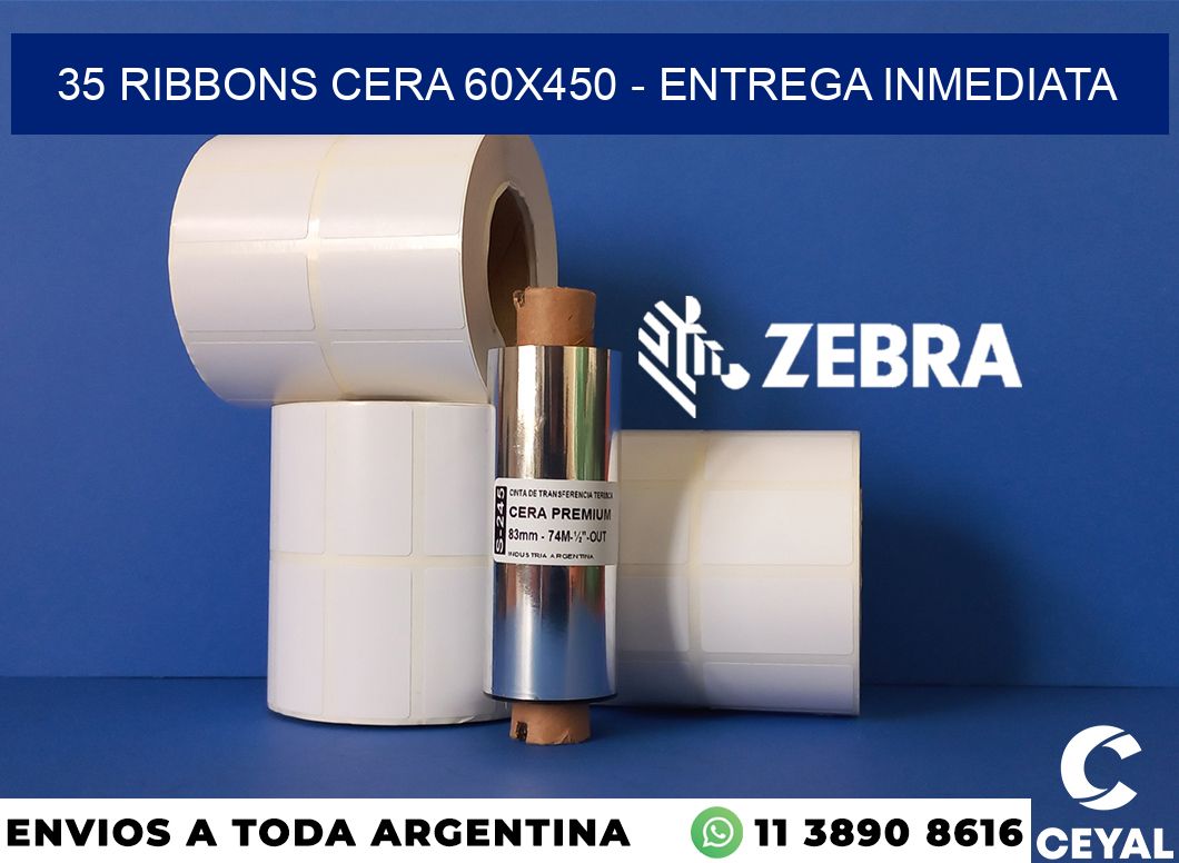 35 Ribbons cera 60x450 - Entrega inmediata