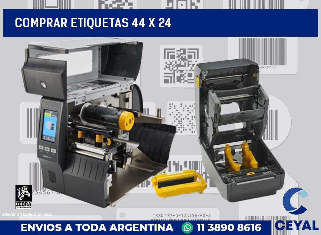 Comprar etiquetas 44 x 24