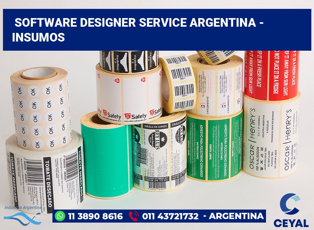 Software Designer service argentina - Insumos