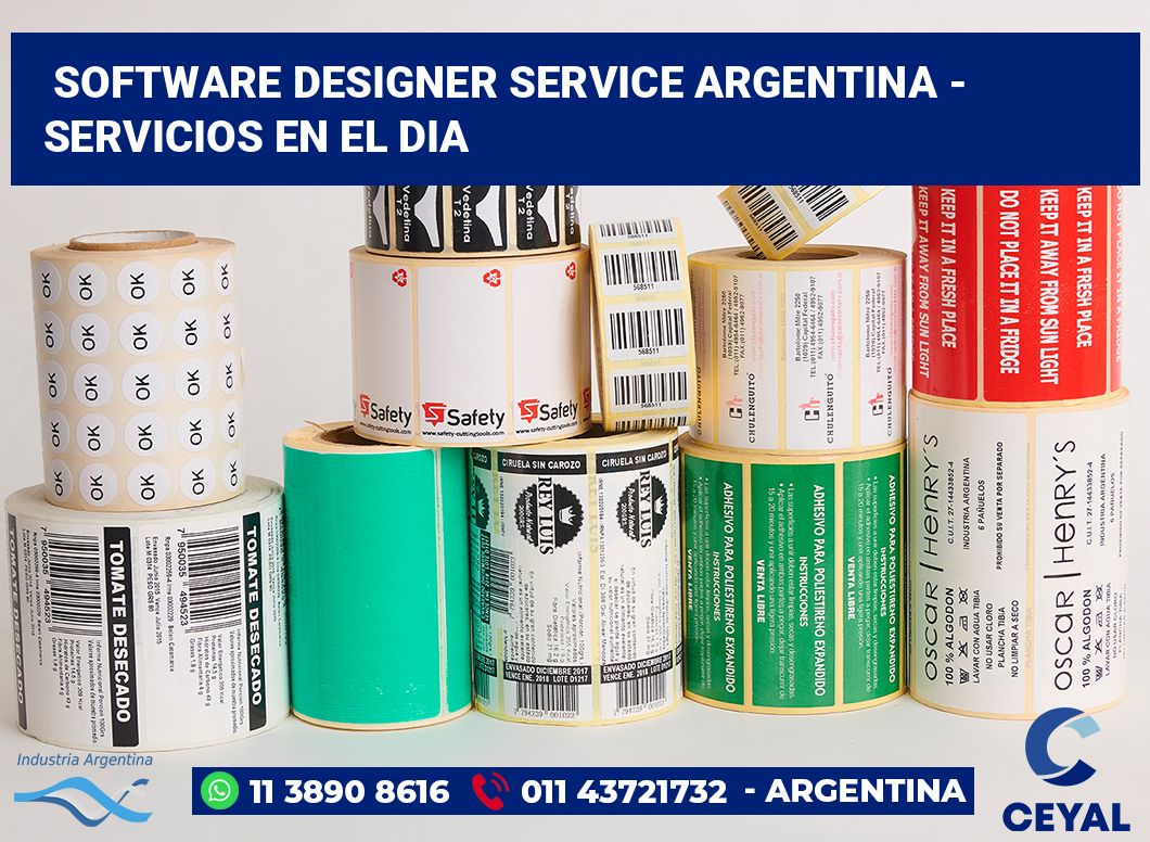 Software Designer service argentina - Servicios en el dia