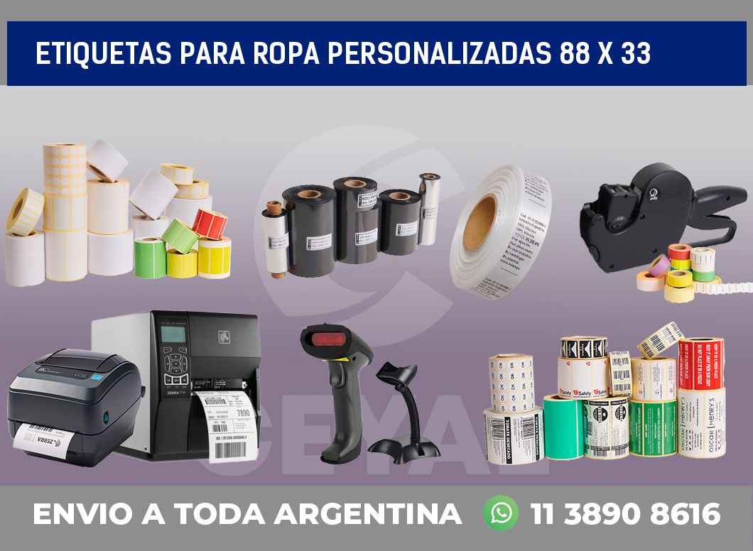 etiquetas para ropa personalizadas 88 x 33