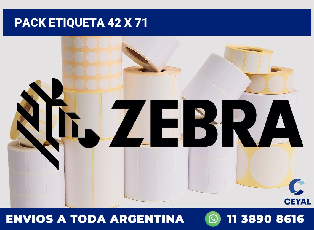 pack etiqueta 42 x 71