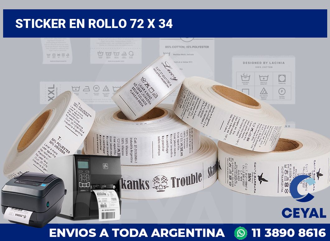 sticker en rollo 72 x 34