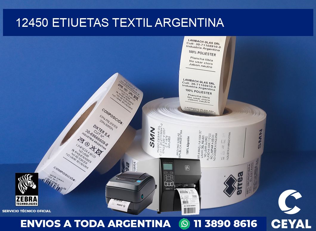 12450 etiuetas textil argentina