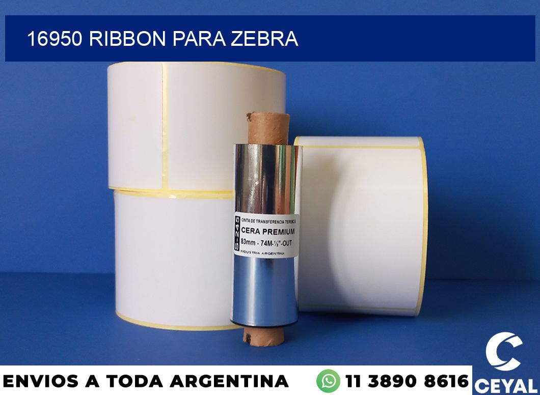 16950 ribbon para zebra