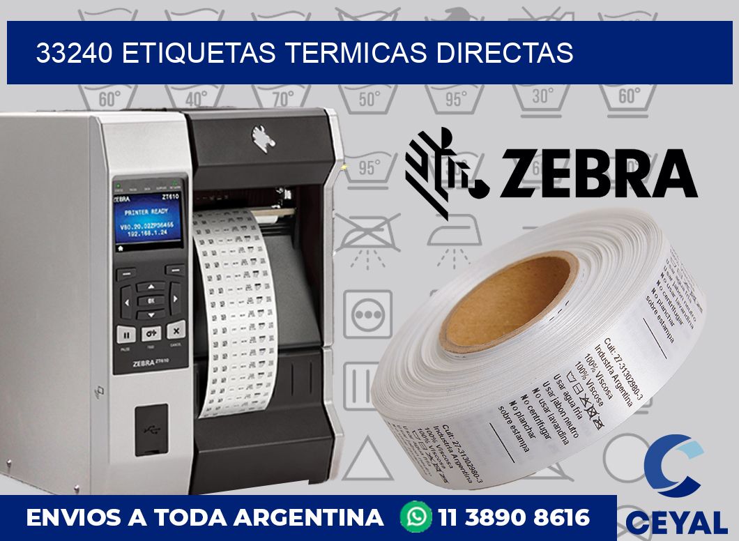 33240 Etiquetas termicas directas