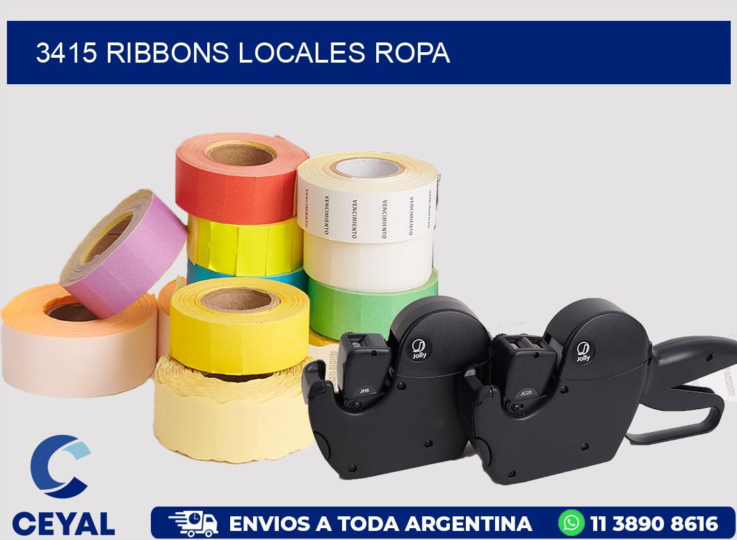 3415 ribbons locales ropa