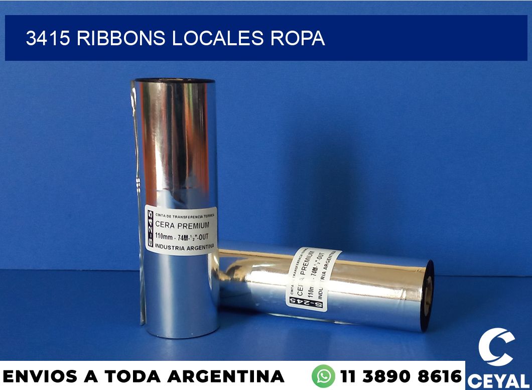 3415 ribbons locales ropa