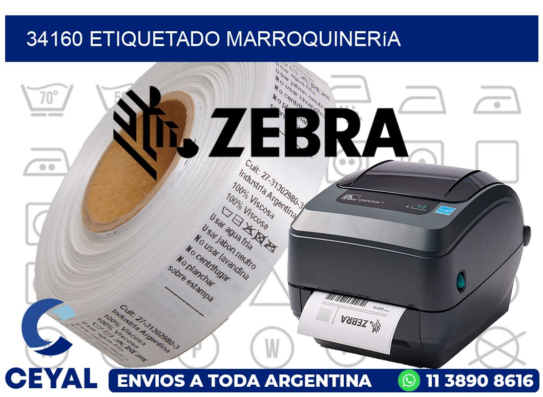 34160 Etiquetado marroquinería