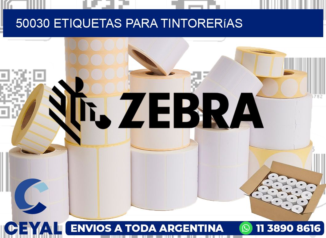 50030 Etiquetas para tintorerías
