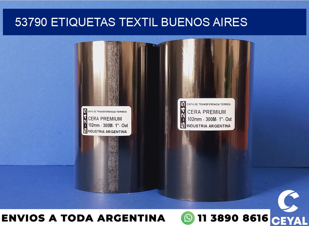 53790 etiquetas textil buenos aires