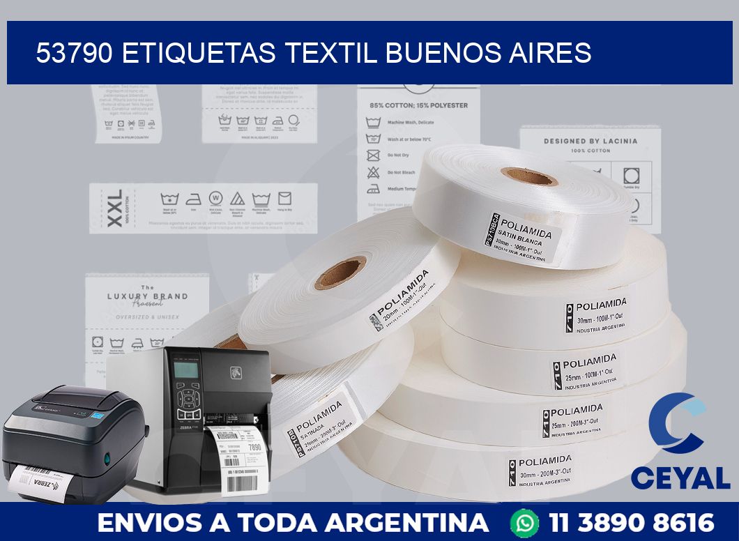 53790 etiquetas textil buenos aires