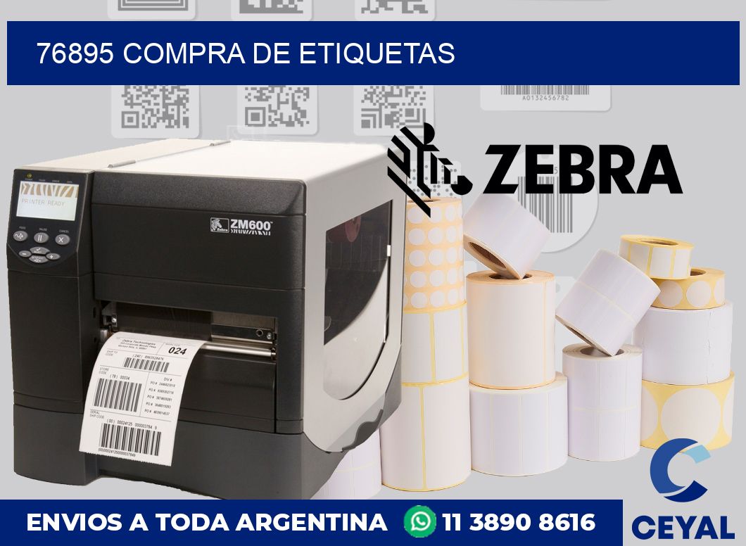 76895 compra de etiquetas