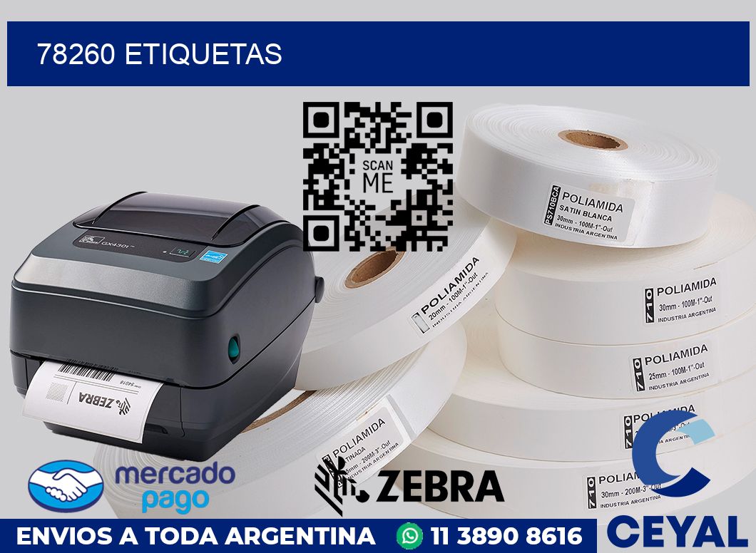 78260 etiquetas
