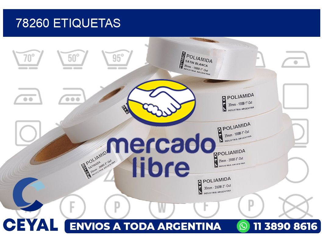 78260 etiquetas