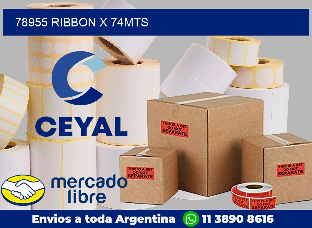 78955 ribbon x 74mts