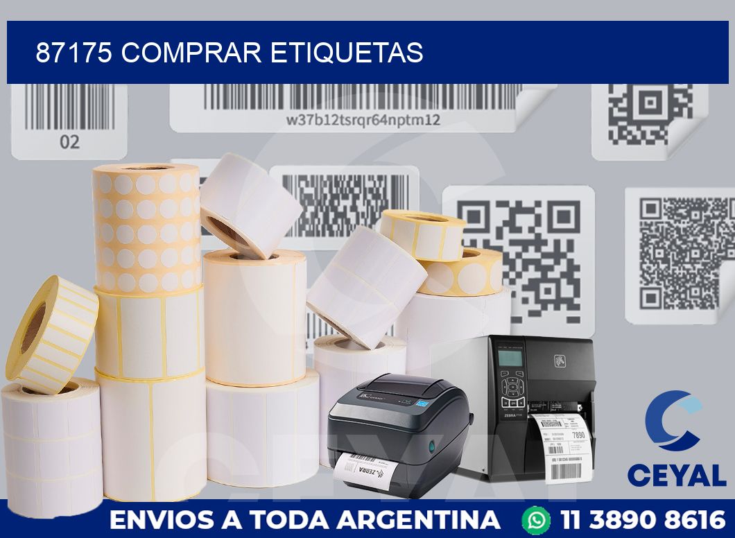 87175 Comprar etiquetas