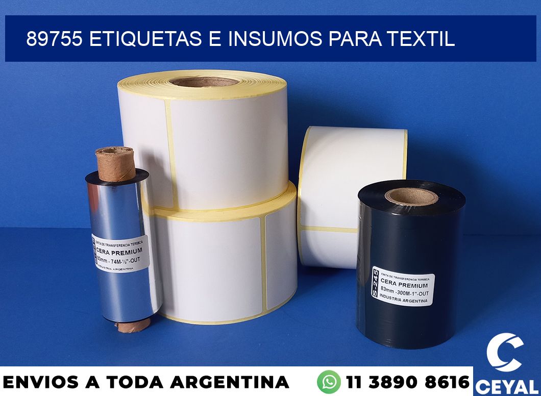 89755 etiquetas e insumos para textil