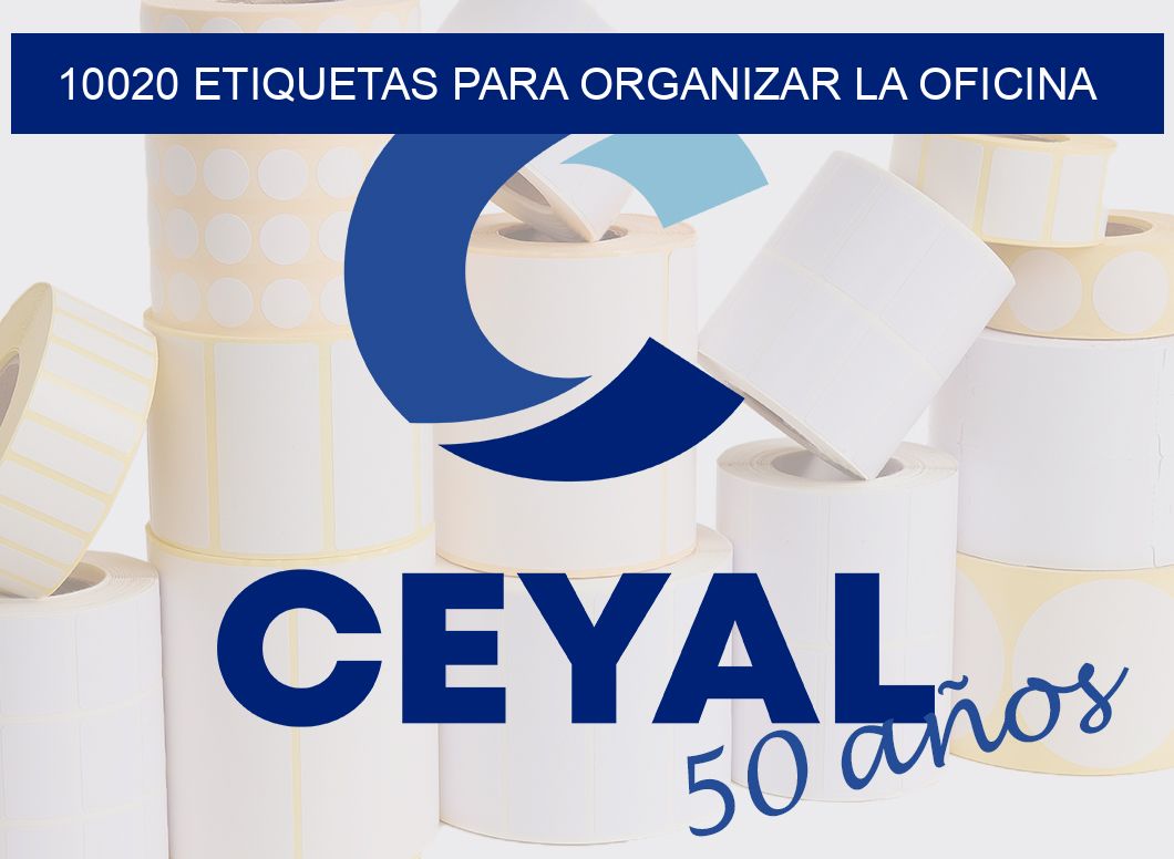 10020 ETIQUETAS PARA ORGANIZAR LA OFICINA