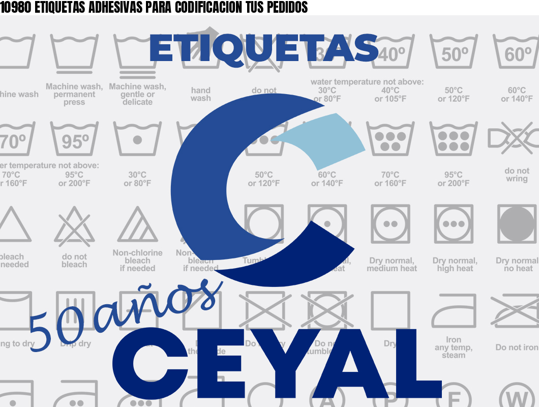 10980 ETIQUETAS ADHESIVAS PARA CODIFICACION TUS PEDIDOS