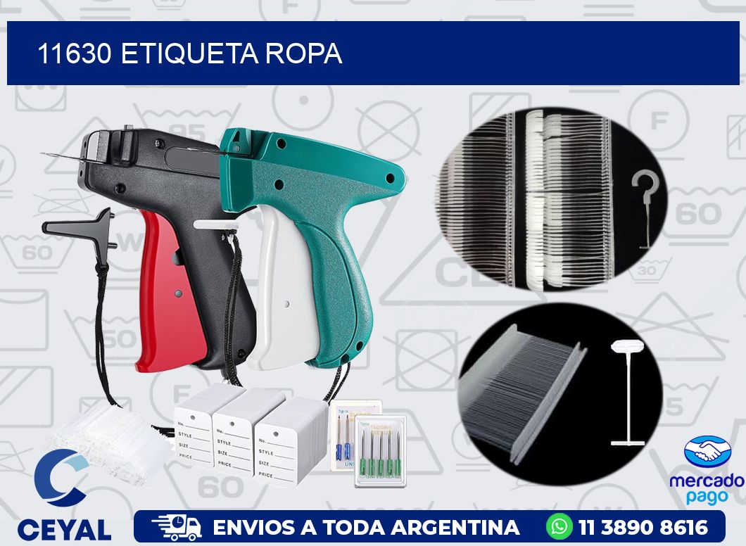 11630 ETIQUETA ROPA