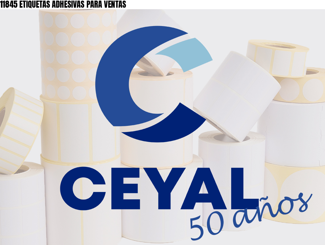 11845 ETIQUETAS ADHESIVAS PARA VENTAS
