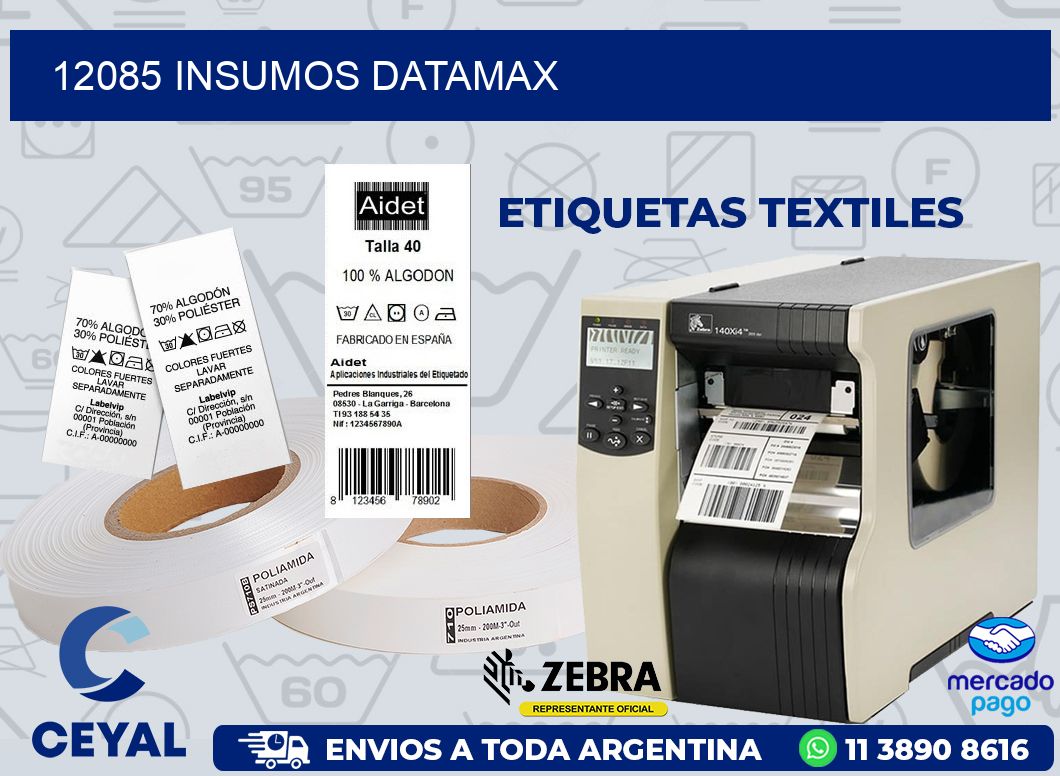 12085 INSUMOS DATAMAX