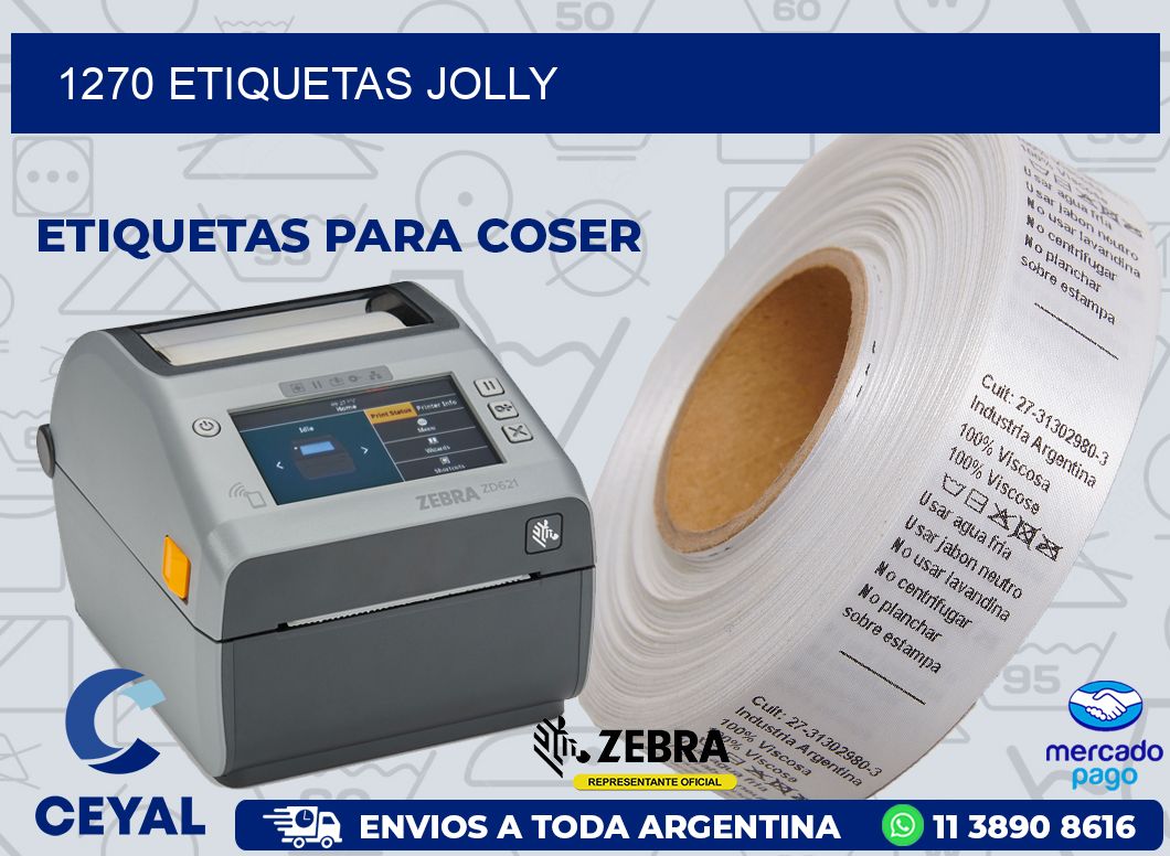 1270 ETIQUETAS JOLLY