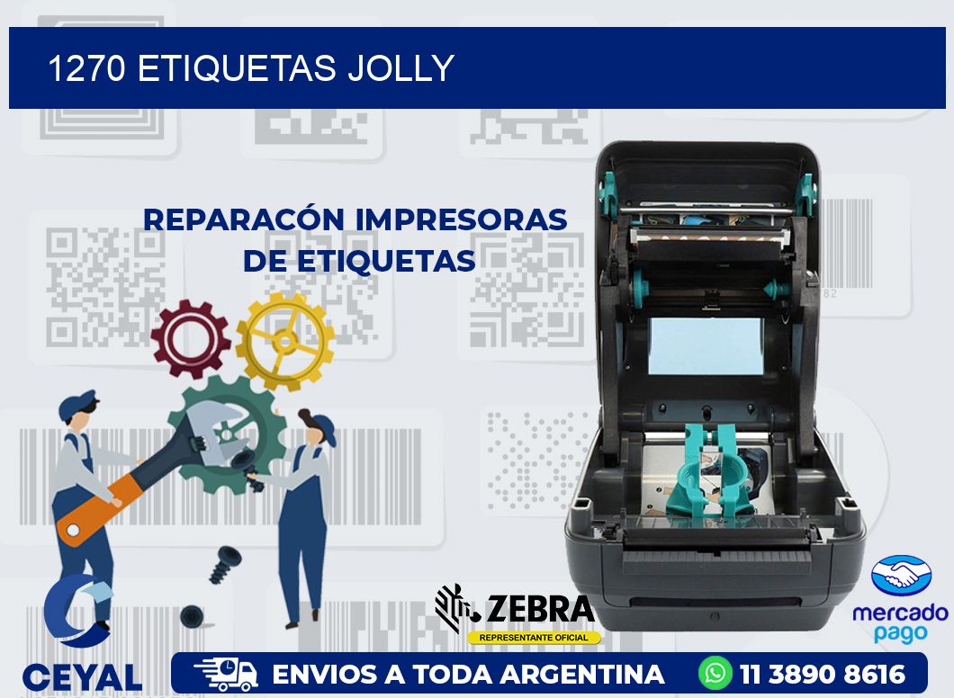 1270 ETIQUETAS JOLLY