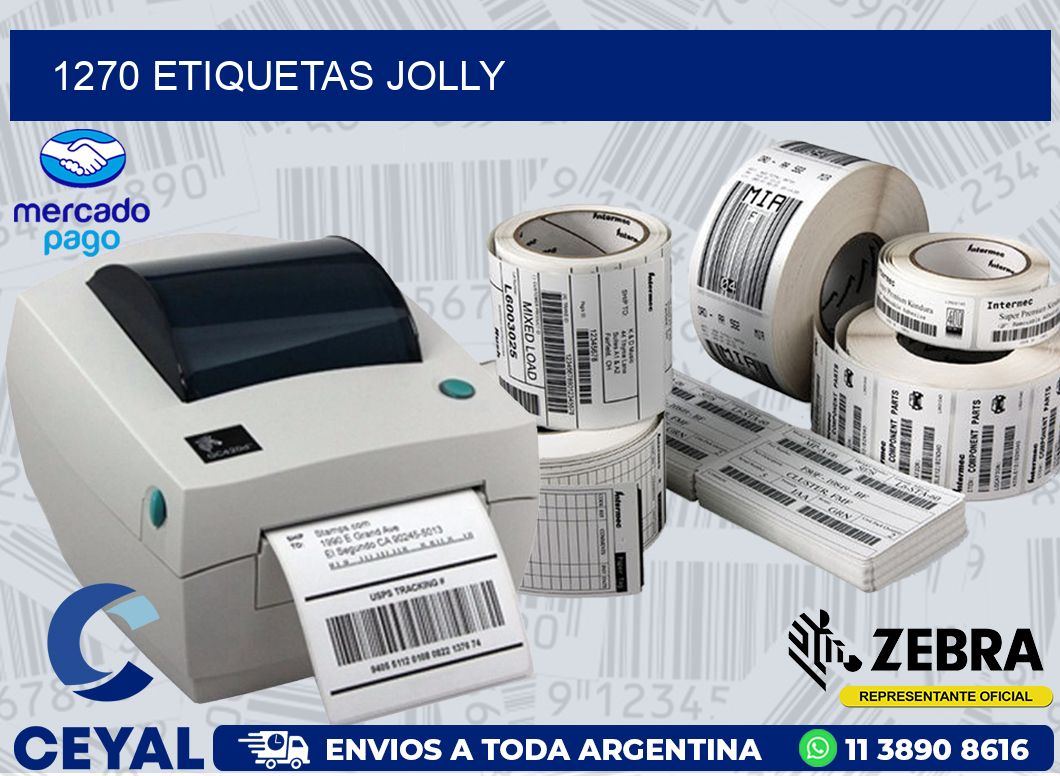 1270 ETIQUETAS JOLLY