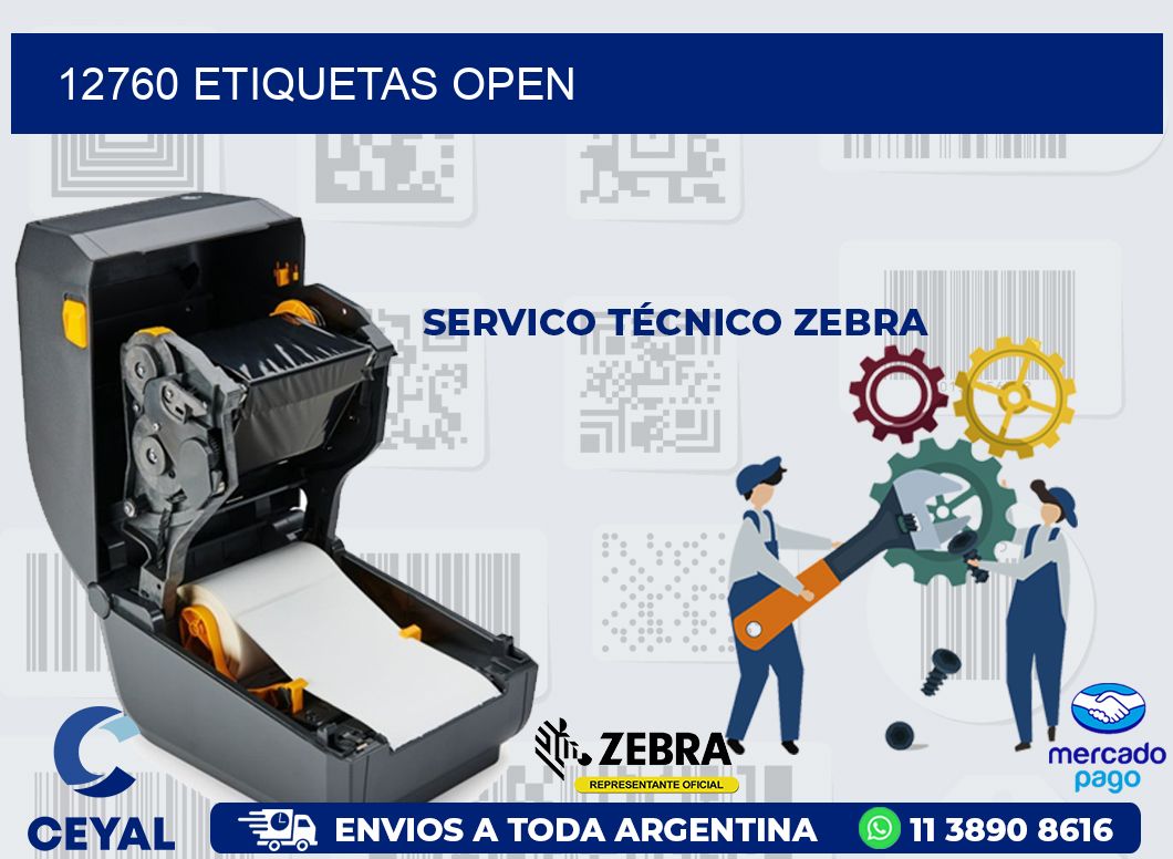 12760 ETIQUETAS OPEN