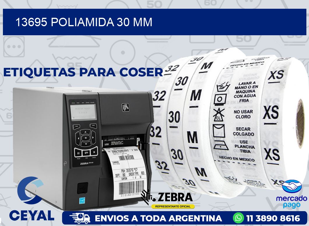 13695 POLIAMIDA 30 MM